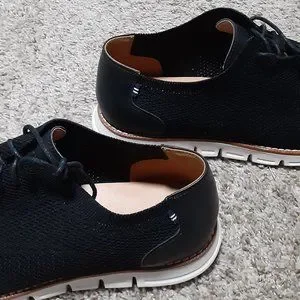 Men\'s Nautica Wrenwood Knit Oxford Black Shoes Size US 13 NWOB. Nautica | Shoes | Mens Nautica Wrenwood Knit Oxford Black  main image 4